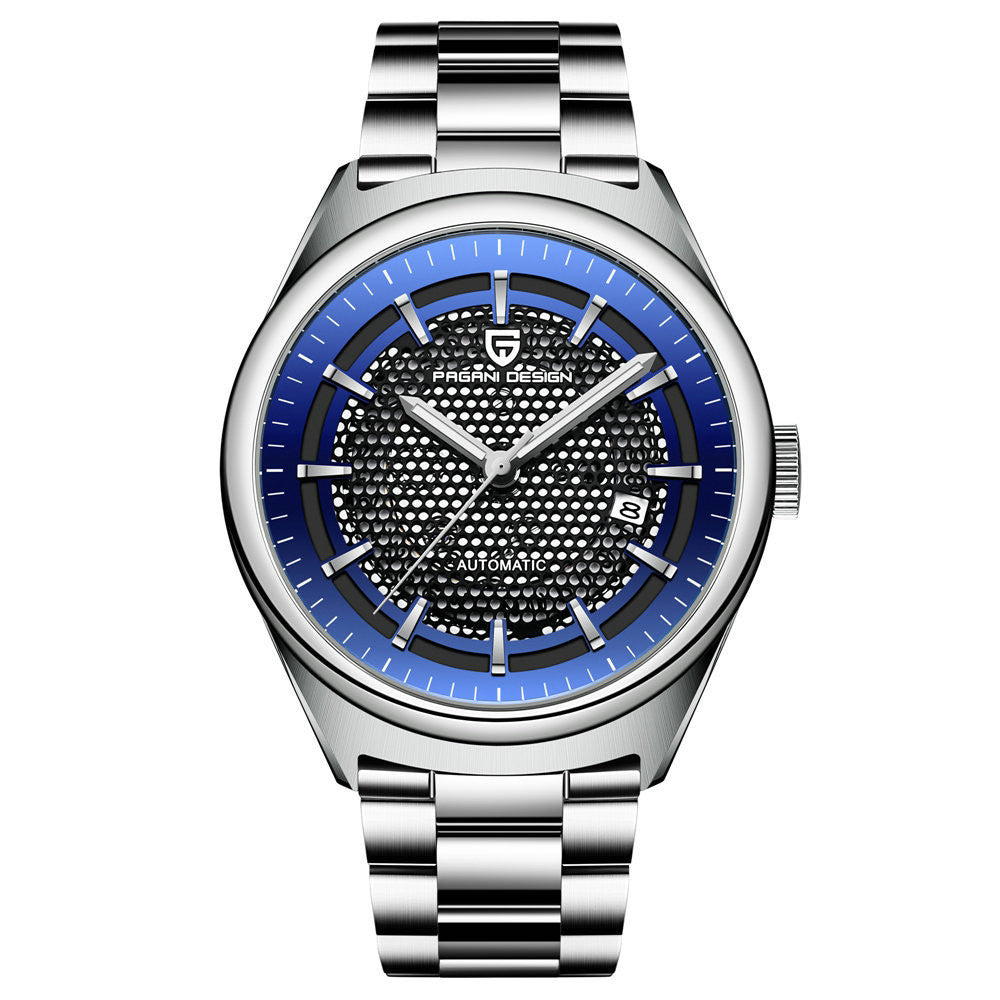 Pagani Men's Mechanical Steel Band Watch