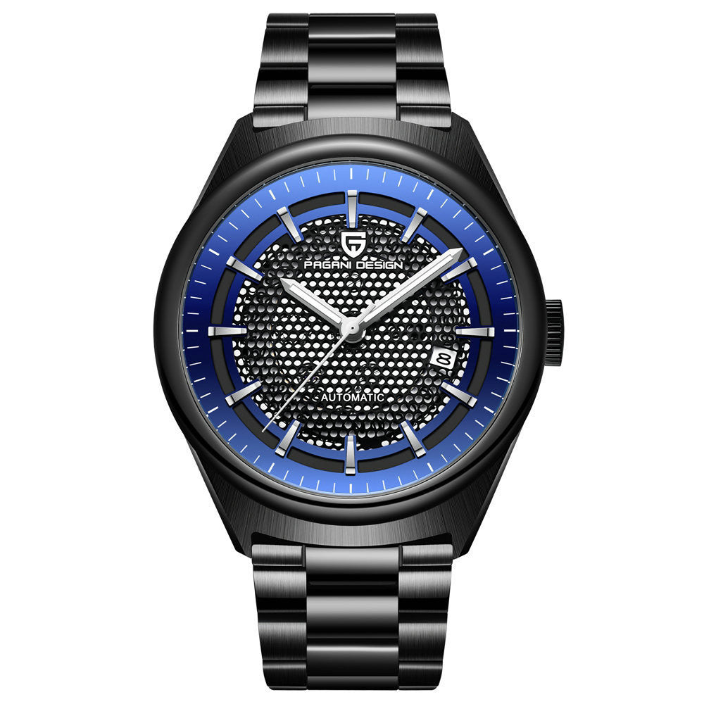 Pagani Men's Mechanical Steel Band Watch