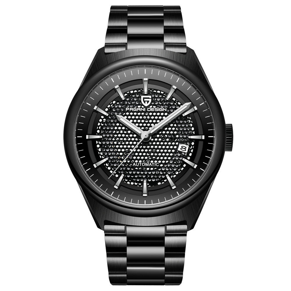 Pagani Men's Mechanical Steel Band Watch